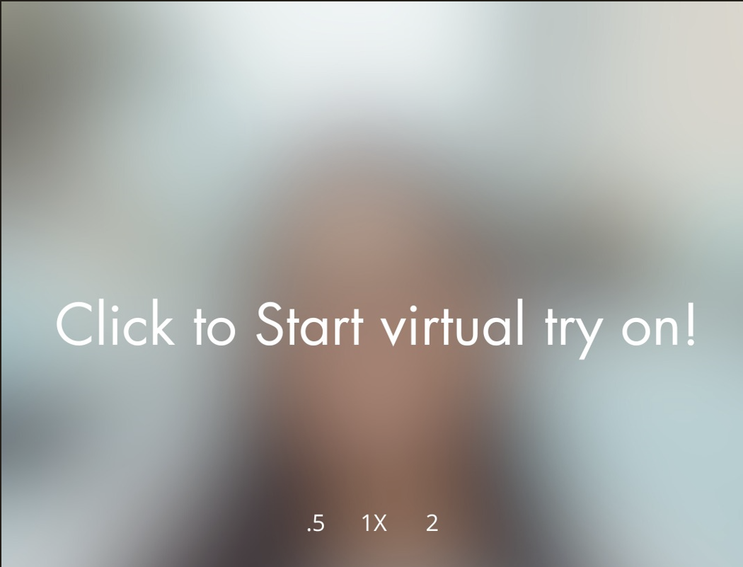 Click to Start virtual try on!